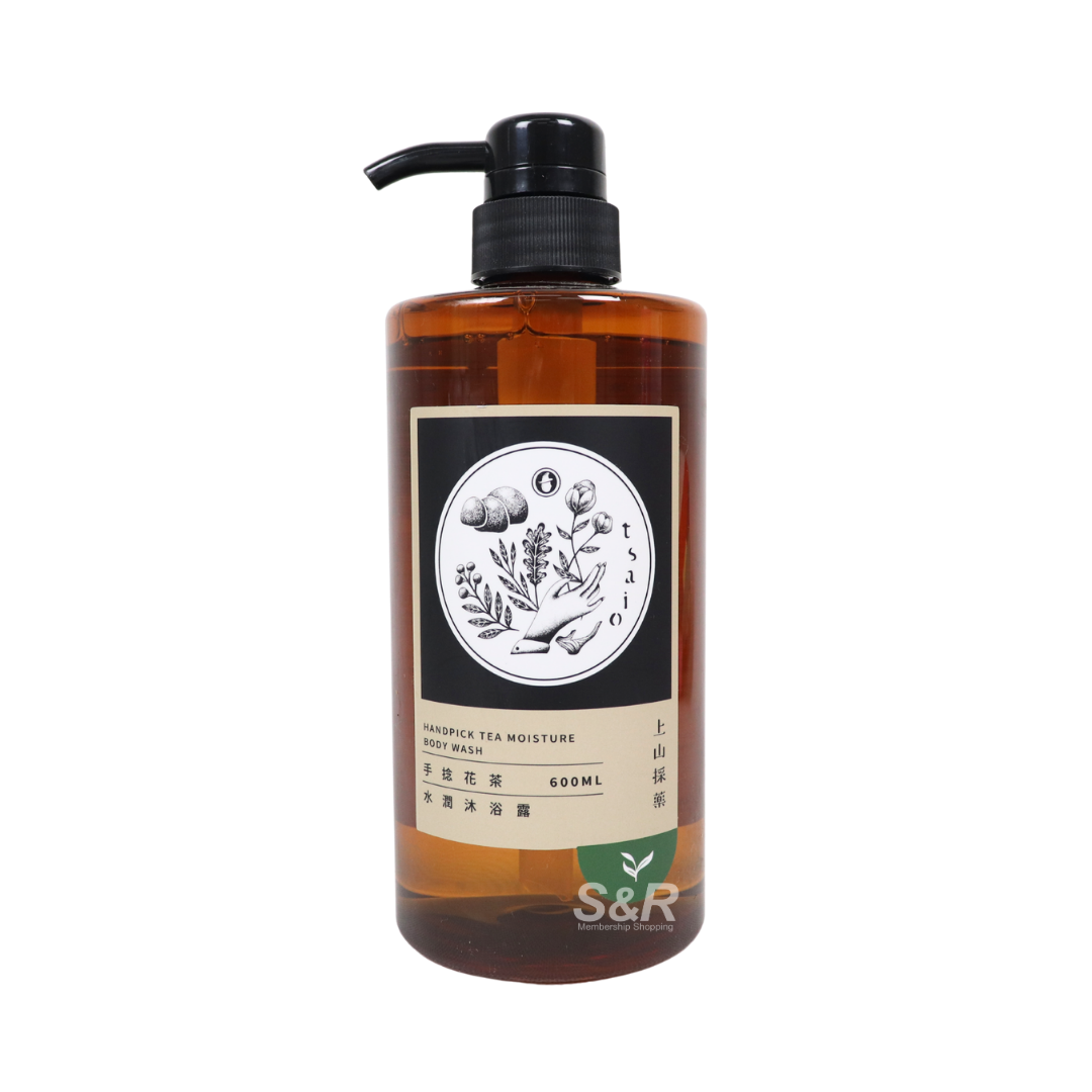 Tsaio Handpick Tea Moisture Body Wash 600mL